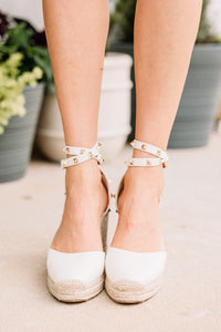 studded espadrille wedges 