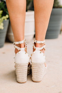 studded espadrille wedges 