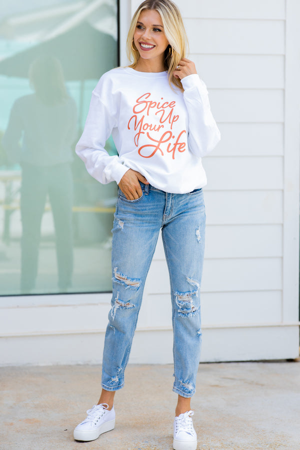 fall graphic sweatshirt