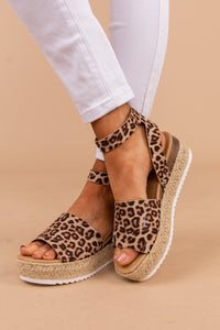 espadrille sandals, platform, leopard print, leopard espadrille sandals 