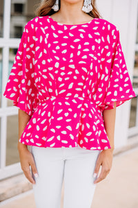 vibrant spotted top